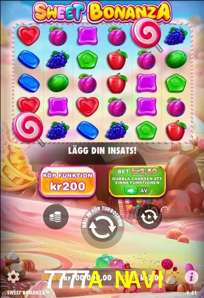 7777A NAVI — Sweet Bonanza slot | Play on Android APK & iPhone for real money | Pragmatic Play